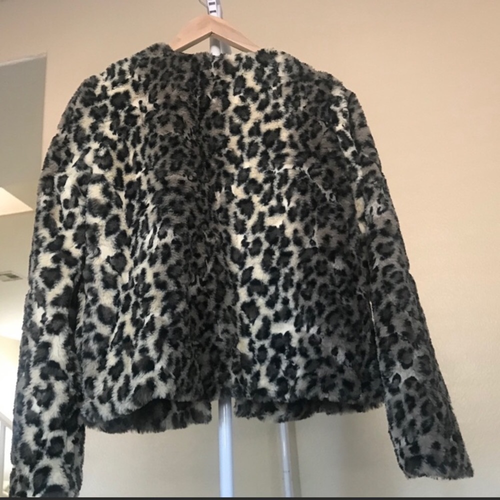 FUR CHEETA JACKET